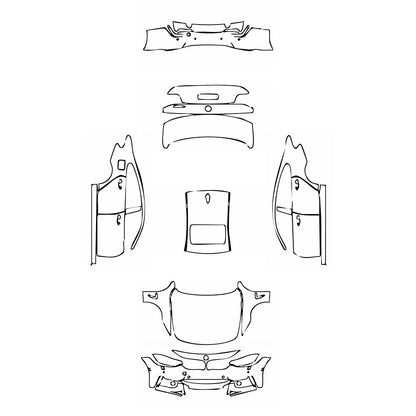 Pre-Cut PPF BMW 4 Series Gran Coupe M Sport 2015 - PPF-Kits