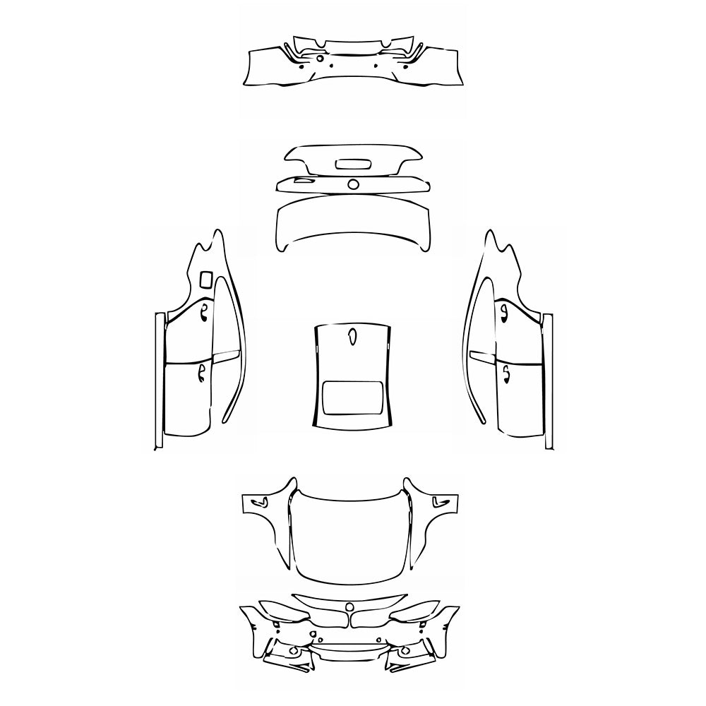 Pre-Cut PPF BMW 4 Series Gran Coupe M Sport 2016 - PPF-Kits