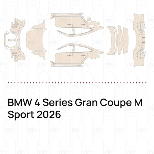 PPF precortado BMW 4 Series Gran Coupe M Sport 2026