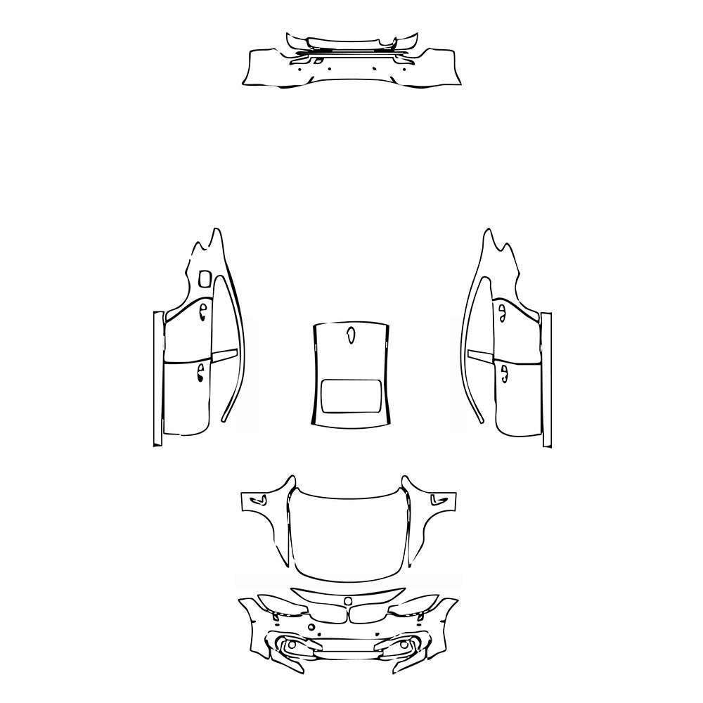 Pre-Cut PPF BMW 4 Series Gran Coupe Sport 2017 - PPF-Kits