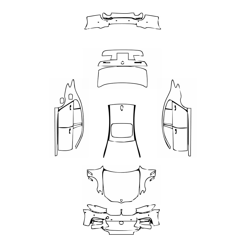 Pre-Cut PPF BMW 5 Series Sedan Extended Wheelbase M Sport 2020 - PPF-Kits
