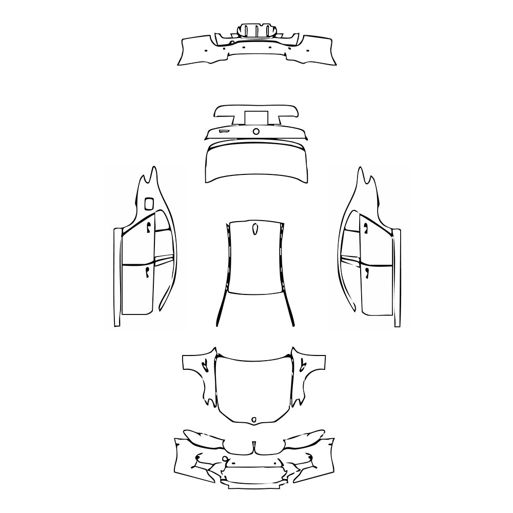 Pre-Cut PPF BMW 5 Series Sedan M5 2019 - PPF-Kits