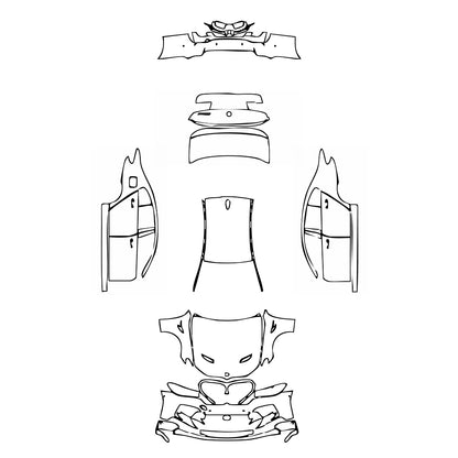 Pre-Cut PPF BMW 5 Series Sedan M5 CS 2021 - PPF-Kits
