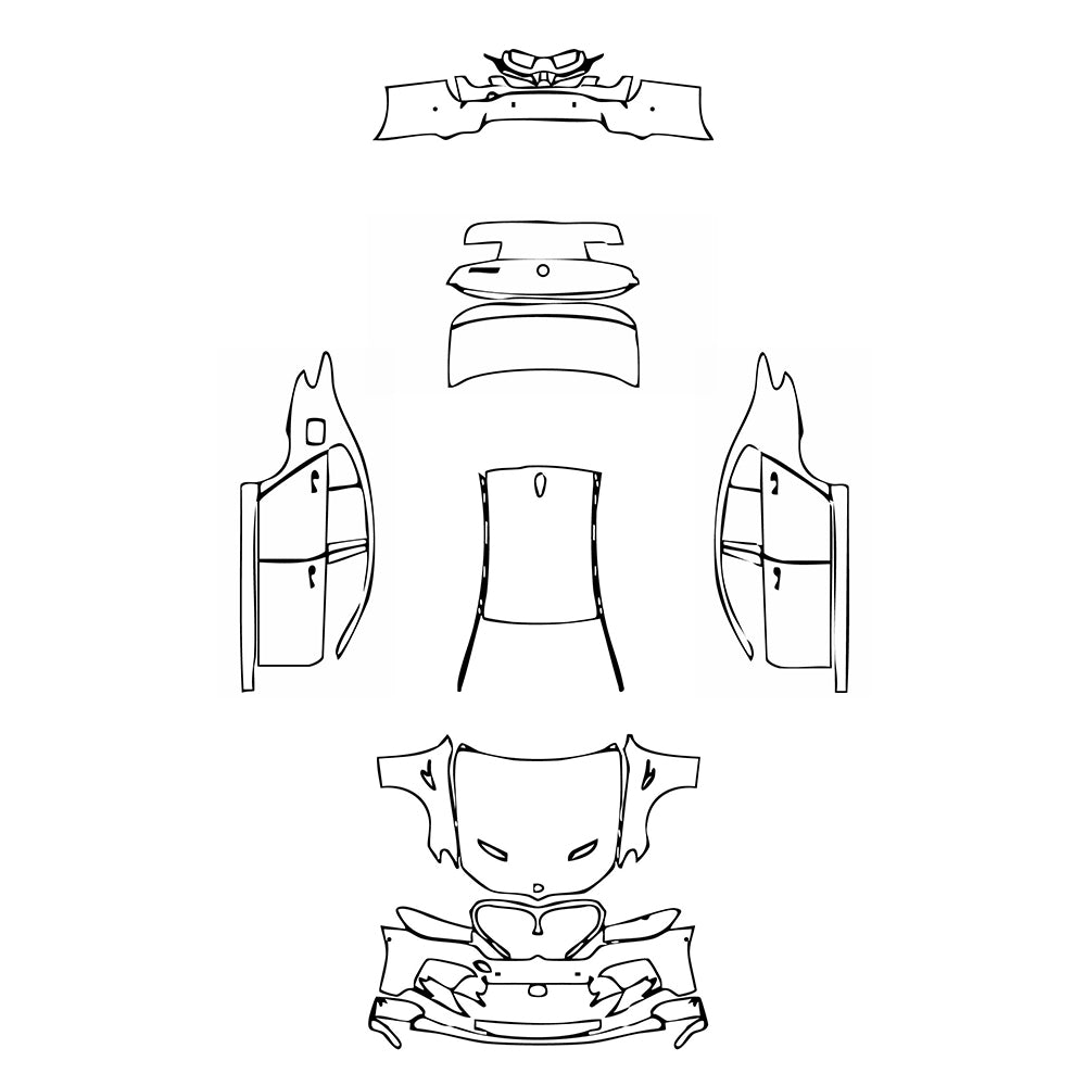 Pre-Cut PPF BMW 5 Series Sedan M5 CS 2022 - PPF-Kits