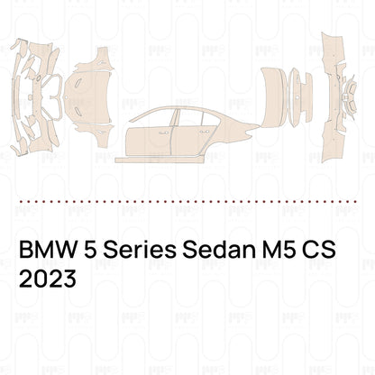 Pre-Cut PPF BMW 5 Series Sedan M5 CS 2023