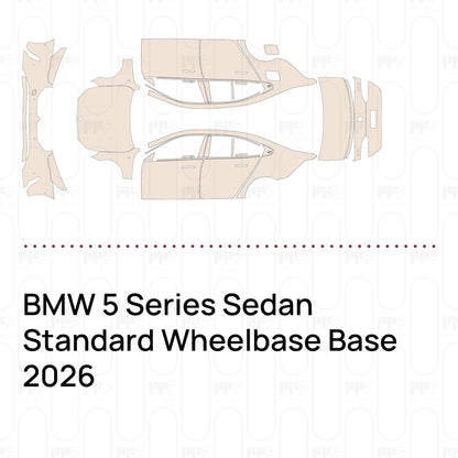 PPF precortado BMW 5 Series Sedan Standard Wheelbase Base 2026