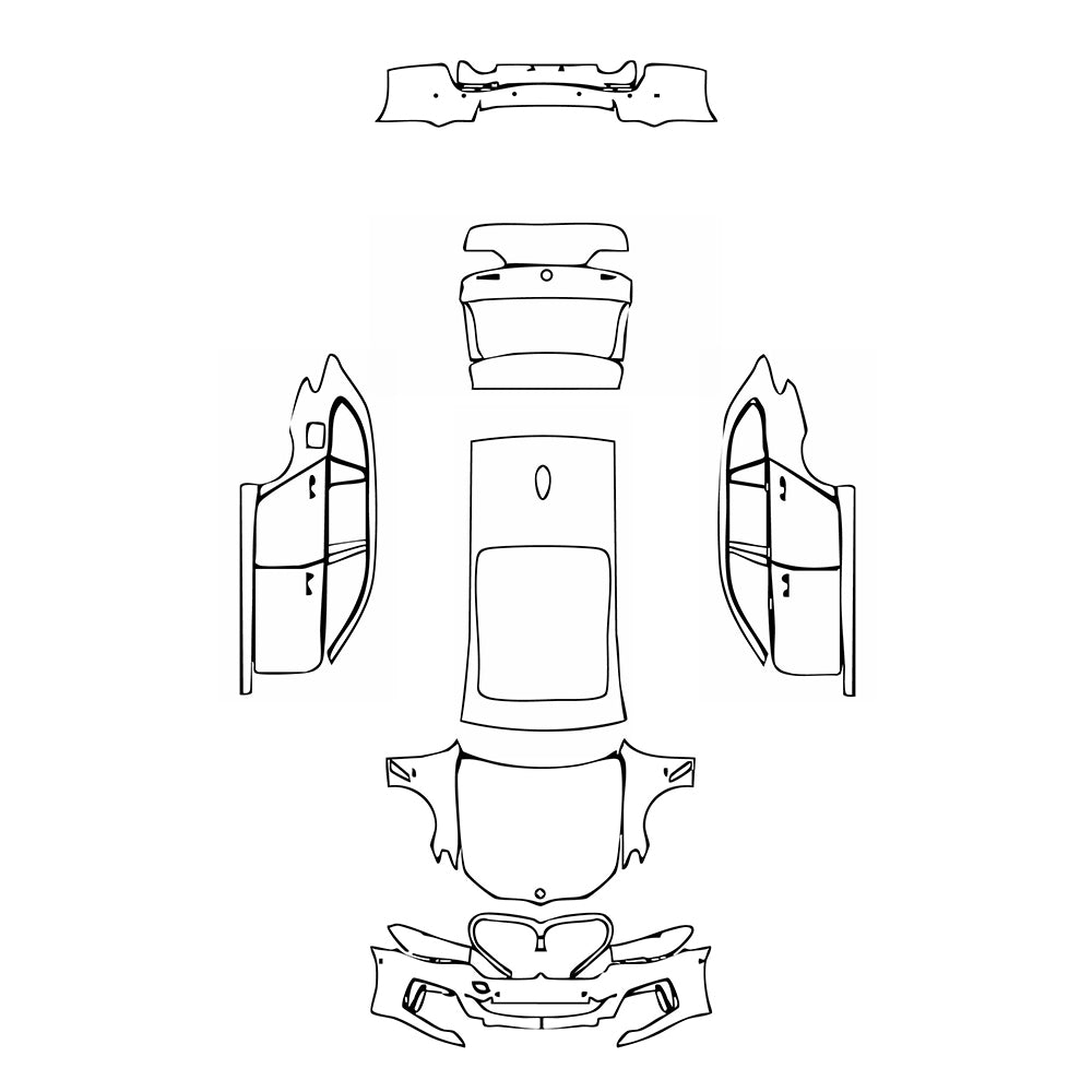 Pre-Cut PPF BMW 5 Series Touring M Sport 2023 - PPF-Kits