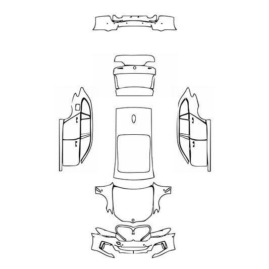 Pre-Cut PPF BMW 5 Series Touring M Sport 2023 - PPF-Kits
