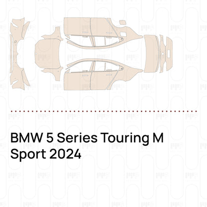 PPF precortado BMW 5 Series Touring M Sport 2024
