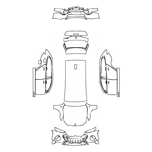 Pre-Cut PPF BMW 5 Series Touring M Sport 2025 - PPF-Kits