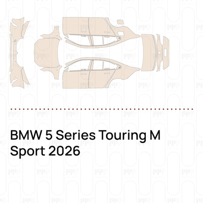 PPF precortado BMW 5 Series Touring M Sport 2026