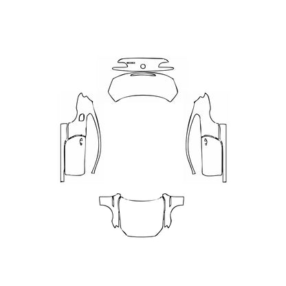 Pre-Cut PPF BMW 6 Series Coupe Base 2014 - PPF-Kits