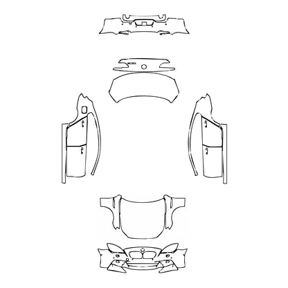 Pre-Cut PPF BMW 6 Series Gran Coupe M Sport 2018 - PPF-Kits