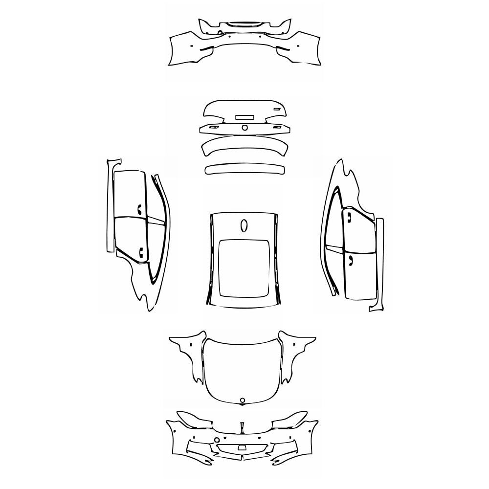 Pre-Cut PPF BMW 6 Series Gran Turismo M Sport 2018 - PPF-Kits