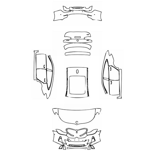 Pre-Cut PPF BMW 6 Series Gran Turismo M Sport 2023 - PPF-Kits