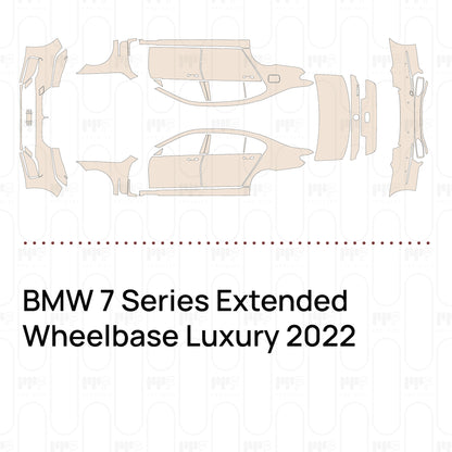 PPF precortado BMW 7 Series Extended Wheelbase Luxury 2022