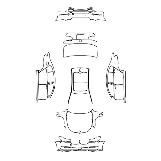 Pre-Cut PPF BMW 7 Series Luxury 2018 - PPF-Kits