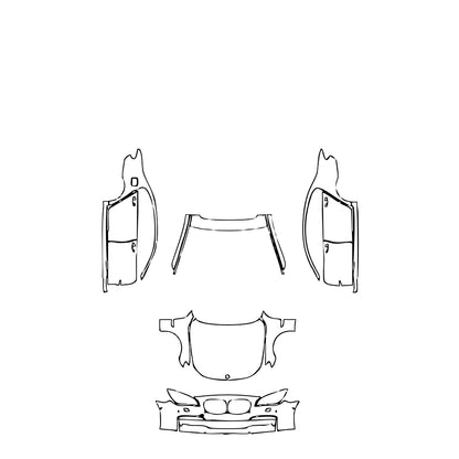 Pre-Cut PPF BMW 7 Series M Sport 2011 - PPF-Kits