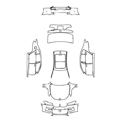 Pre-Cut PPF BMW 7 Series M Sport 2017 - PPF-Kits