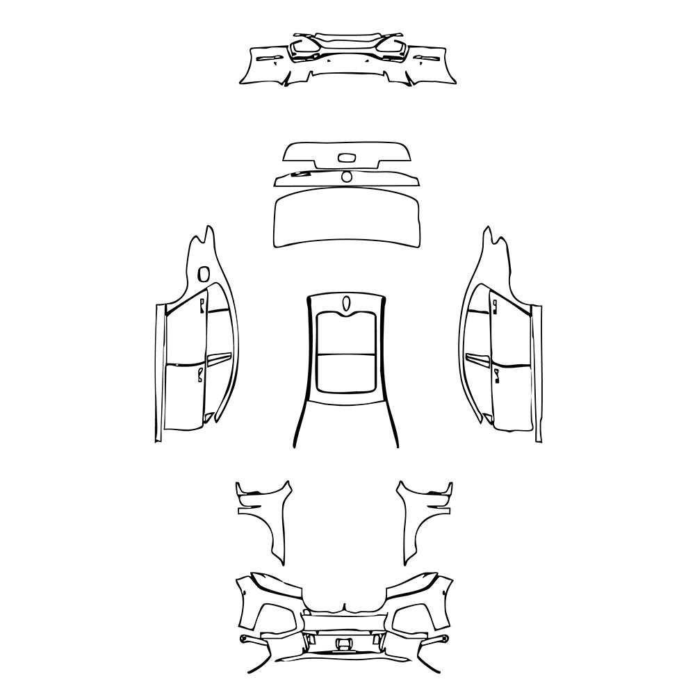 Pre-Cut PPF BMW 7 Series M Sport 2021 - PPF-Kits