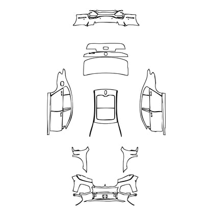 Pre-Cut PPF BMW 7 Series M Sport 2021 - PPF-Kits
