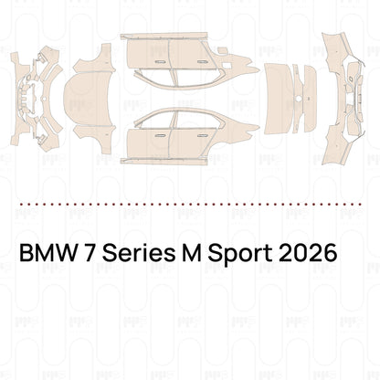 PPF precortado BMW 7 Series M Sport 2026