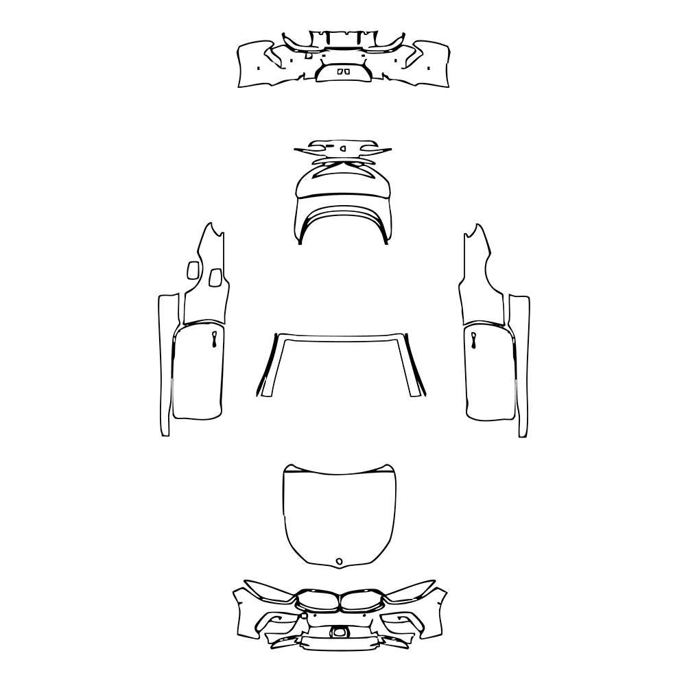 Pre-Cut PPF BMW 8 Series Convertible M8 2024 - PPF-Kits