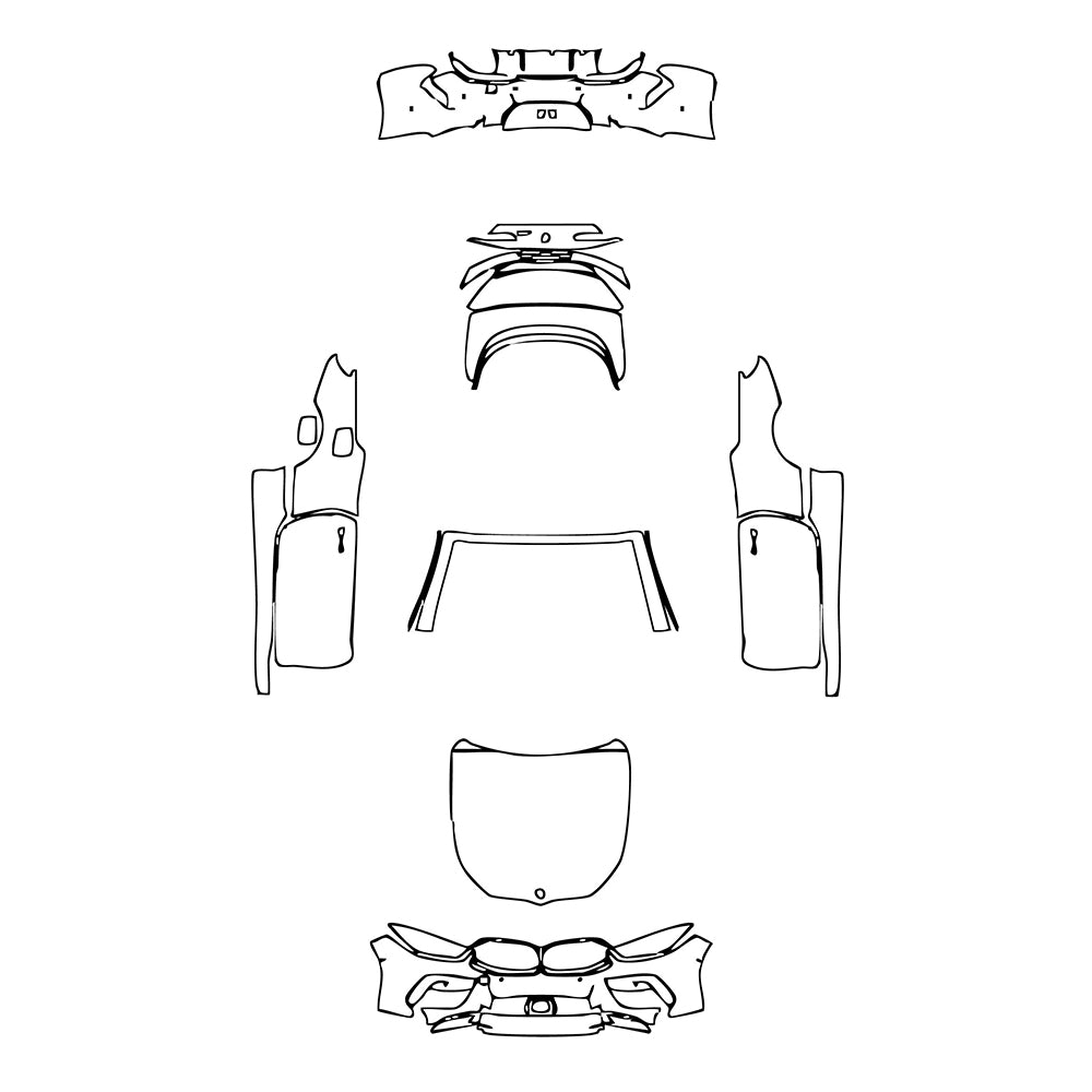 Pre-Cut PPF BMW 8 Series Convertible M8 Competition 2022 - PPF-Kits