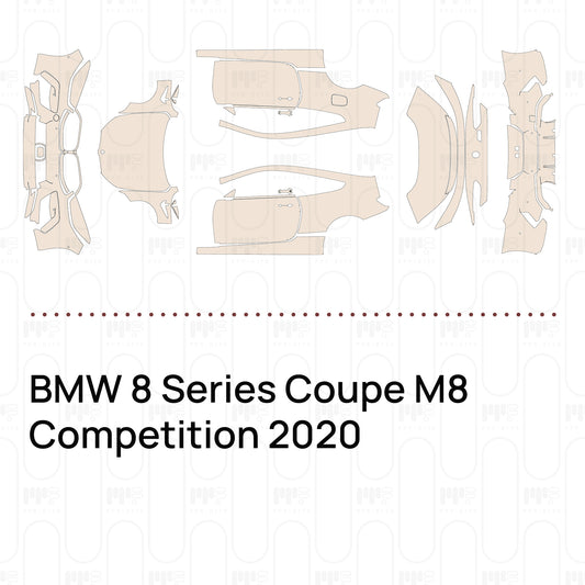 Pre-Cut PPF BMW 8 Series Coupe M8 Competition 2020