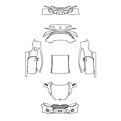 Pre-Cut PPF BMW 8 Series Coupe M Sport 2020 - PPF-Kits