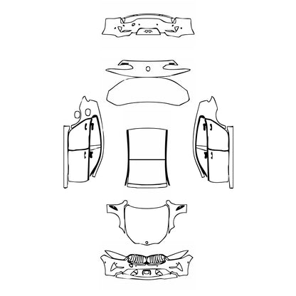 Pre-Cut PPF BMW 8 Series Gran Coupe Sport 2019 - PPF-Kits