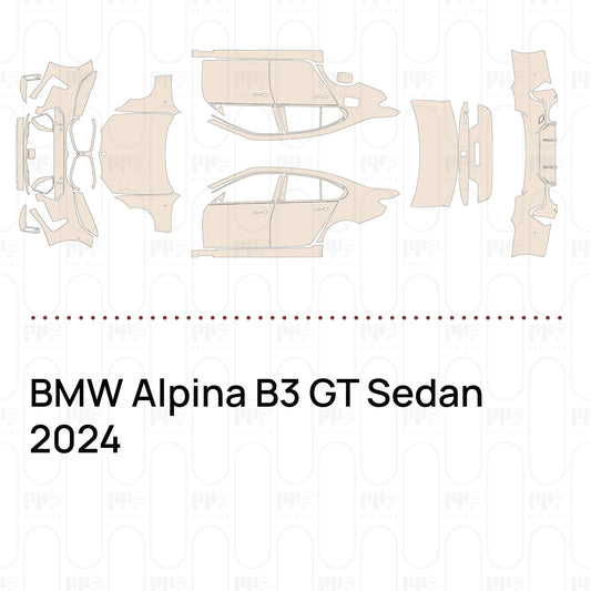 PPF precortado BMW Alpina B3 GT Sedan 2024