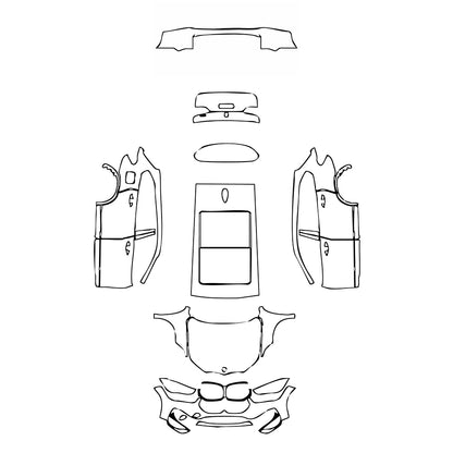 Pre-Cut PPF BMW X1 Standard Wheelbase Base 2020 - PPF-Kits