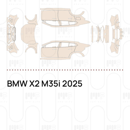 PPF precortado BMW X2 M35i 2025