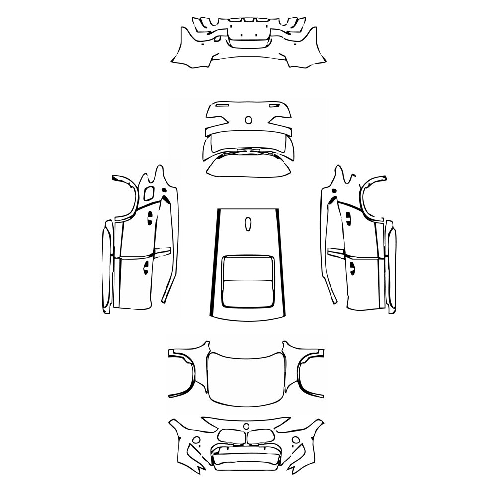Pre-Cut PPF BMW X2 M Sport 2023 - PPF-Kits