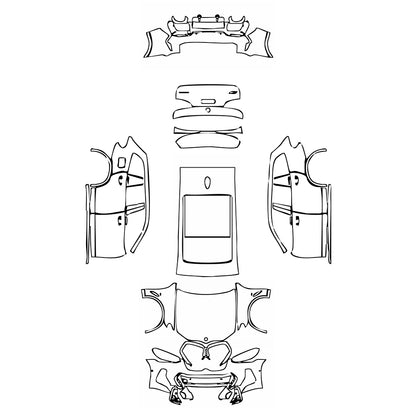 Pre-Cut PPF BMW X3 Standard Wheelbase M Sport 2024 - PPF-Kits