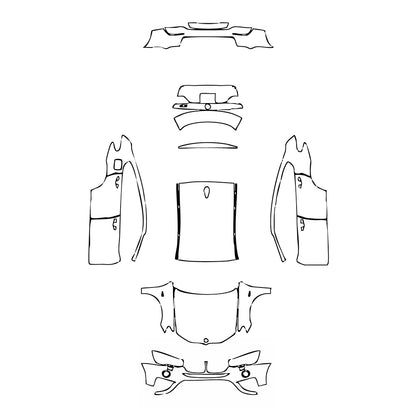 Pre-Cut PPF BMW X4 Base 2015 - PPF-Kits
