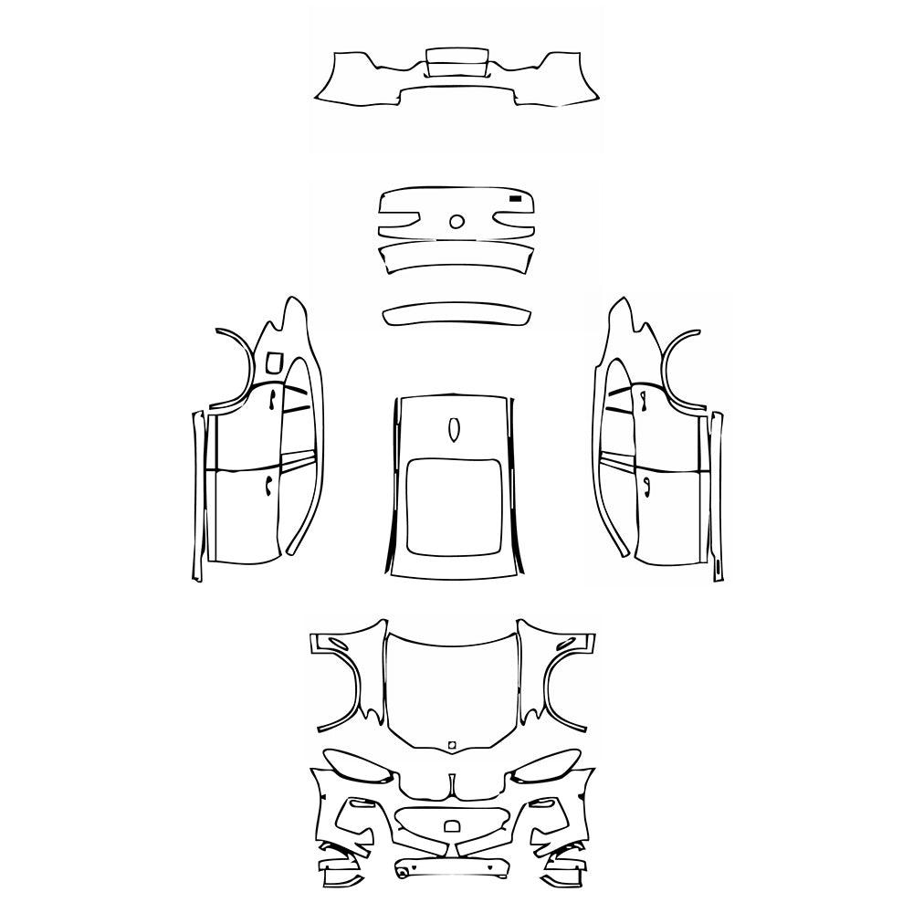 Pre-Cut PPF BMW X4 M40i 2020 - PPF-Kits