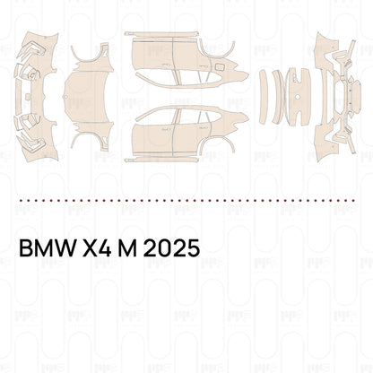 PPF precortado BMW X4 M 2025