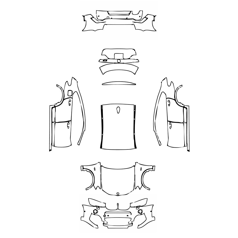 Pre-Cut PPF BMW X4 M Sport 2014 - PPF-Kits