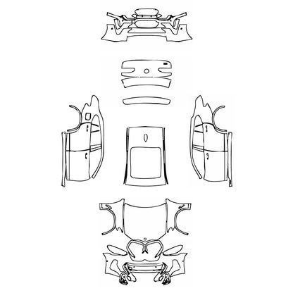 Pre-Cut PPF BMW X4 M Sport 2023 - PPF-Kits
