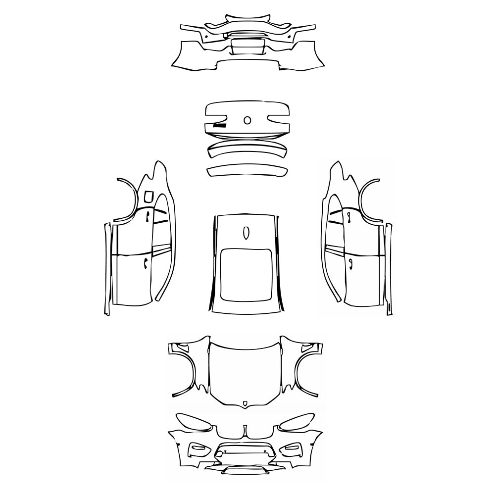 Pre-Cut PPF BMW X4 X4 M 2020 - PPF-Kits