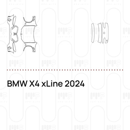 Pre-Cut PPF BMW X4 xLine 2024