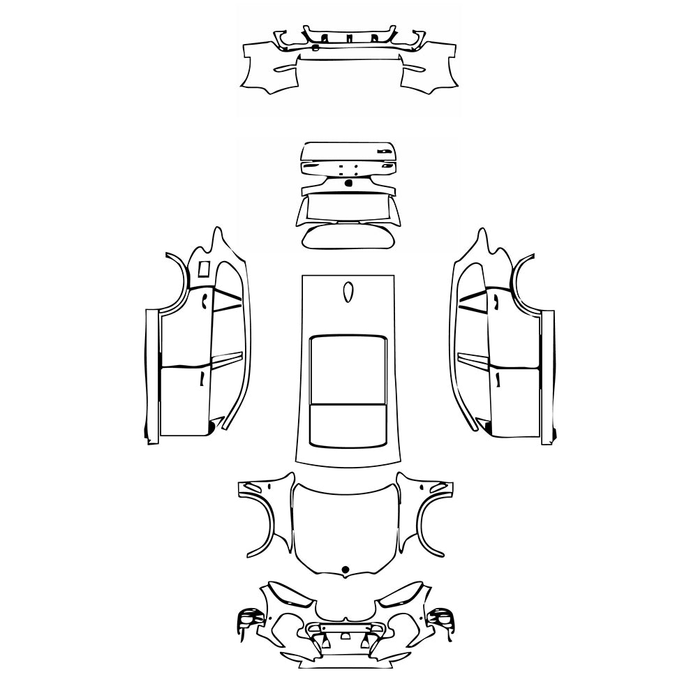 Pre-Cut PPF BMW X5 Extended Wheelbase M Sport 2022 - PPF-Kits
