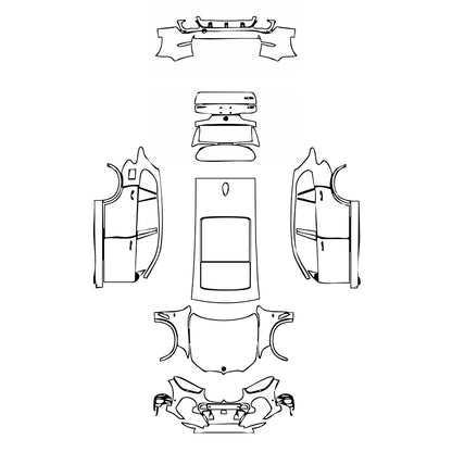 Pre-Cut PPF BMW X5 Extended Wheelbase M Sport 2022 - PPF-Kits