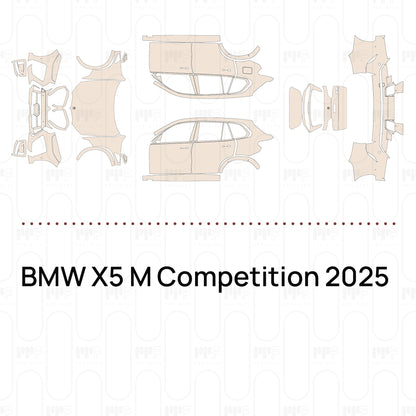 Pre-Cut PPF BMW X5 M Competition 2025