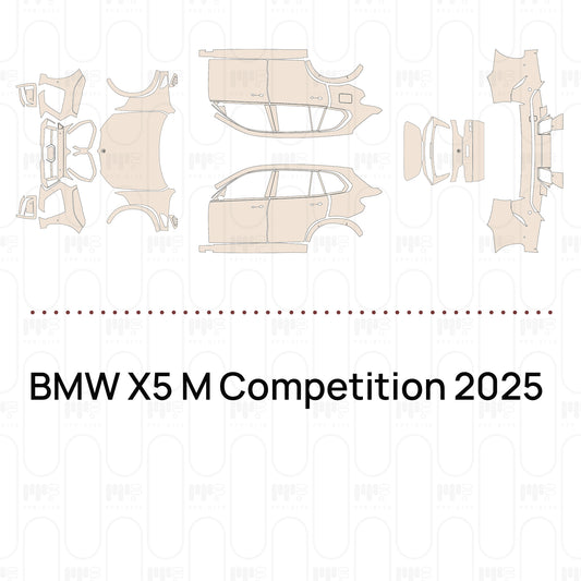 PPF precortado BMW X5 M Competition 2025