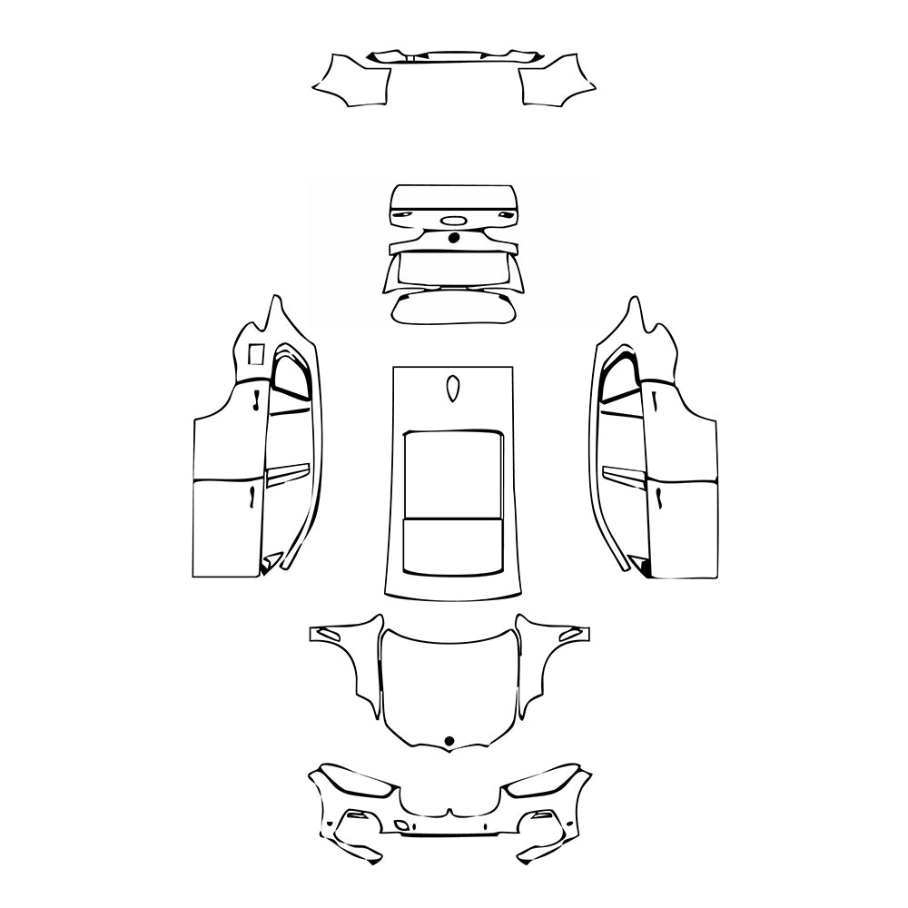 Pre-Cut PPF BMW X5 Standard Wheelbase xLine 2022 - PPF-Kits
