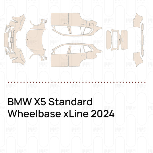 PPF precortado BMW X5 Standard Wheelbase xLine 2024