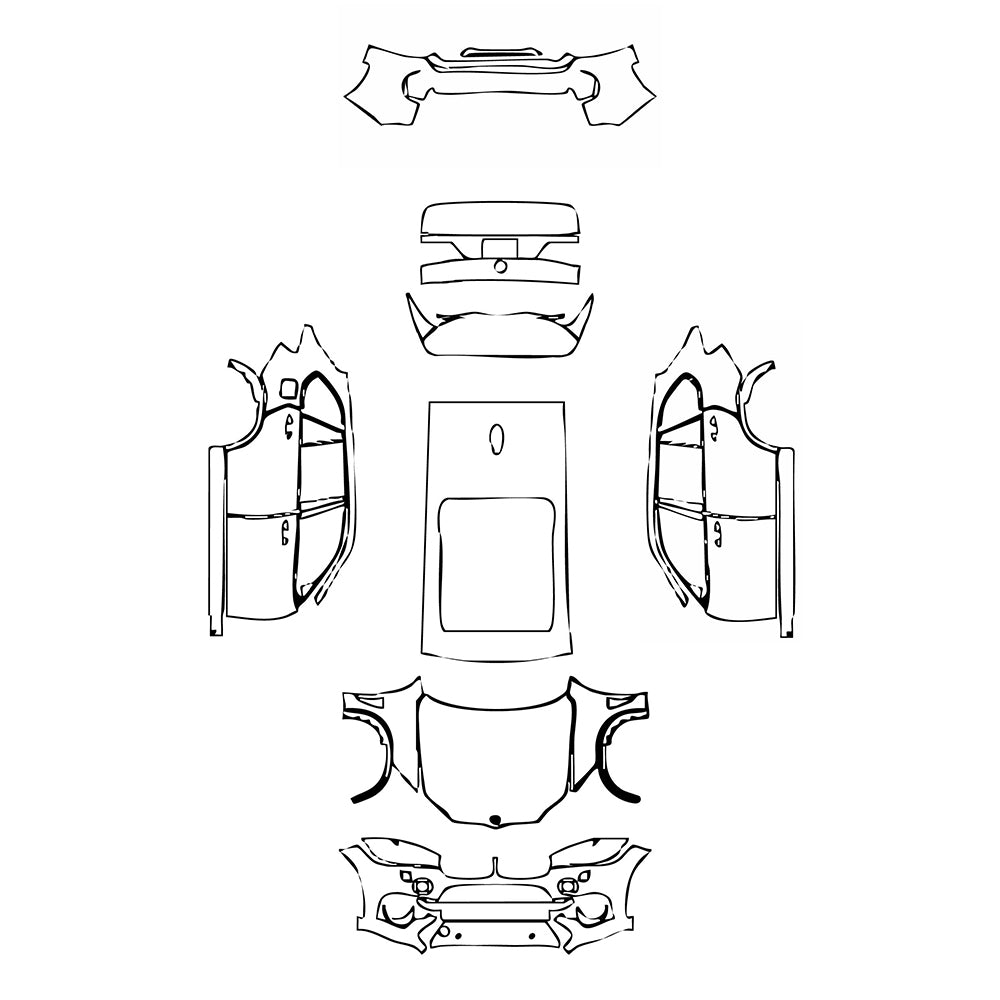 Pre-Cut PPF BMW X5 X5 M 2015 - PPF-Kits